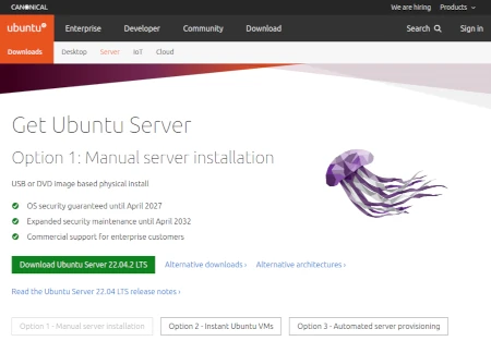 Ubuntu Server Download
