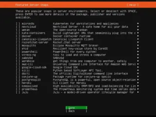 Ubuntu Server boot menu