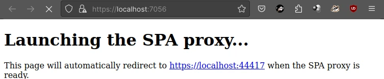 SPA Proxy Screen